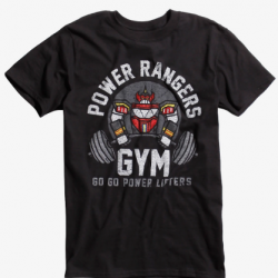 power rangers workout shirt